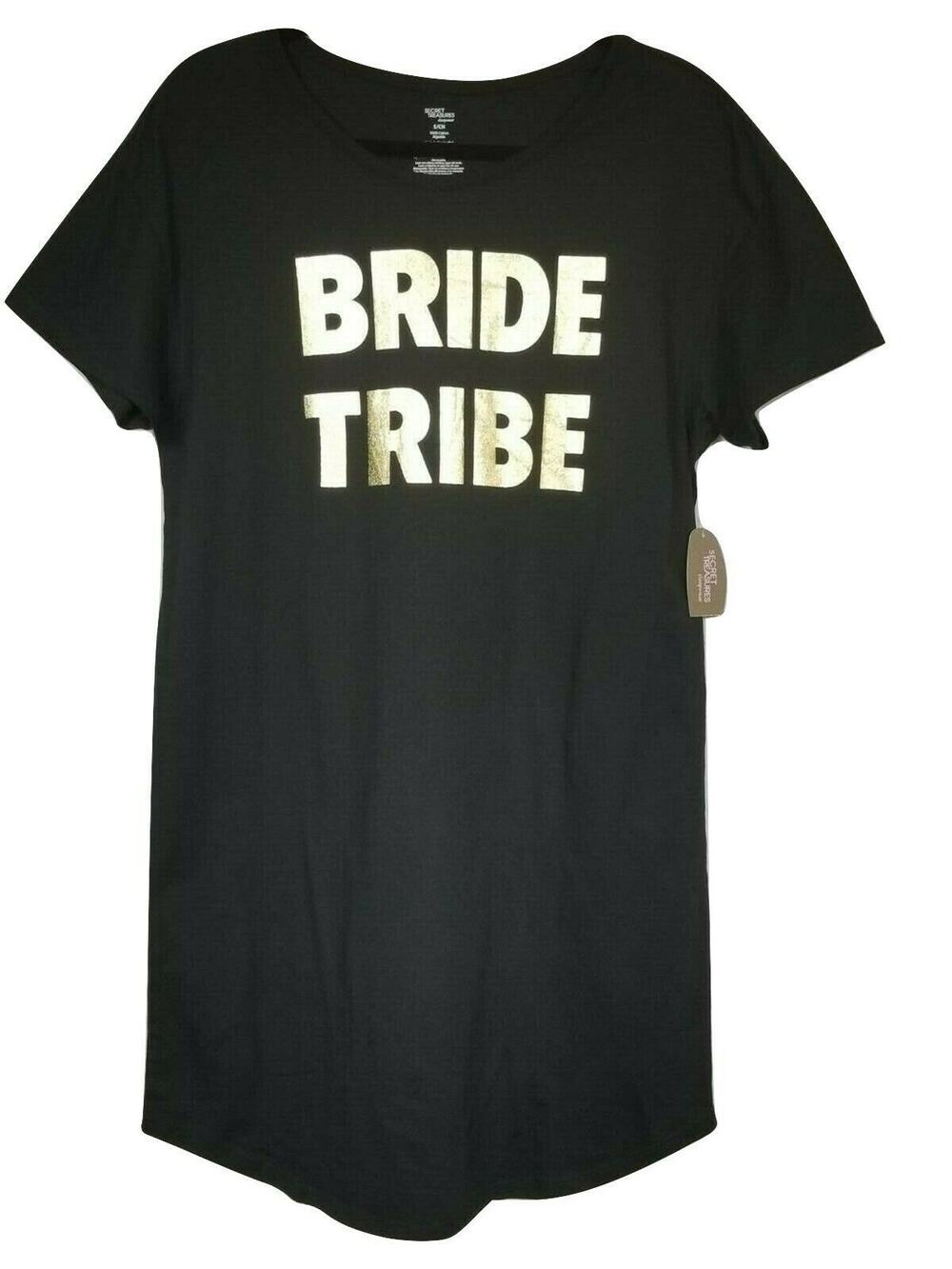 Secret Treasures Bride Tribe Sleepshirt Nightgown NWT Small